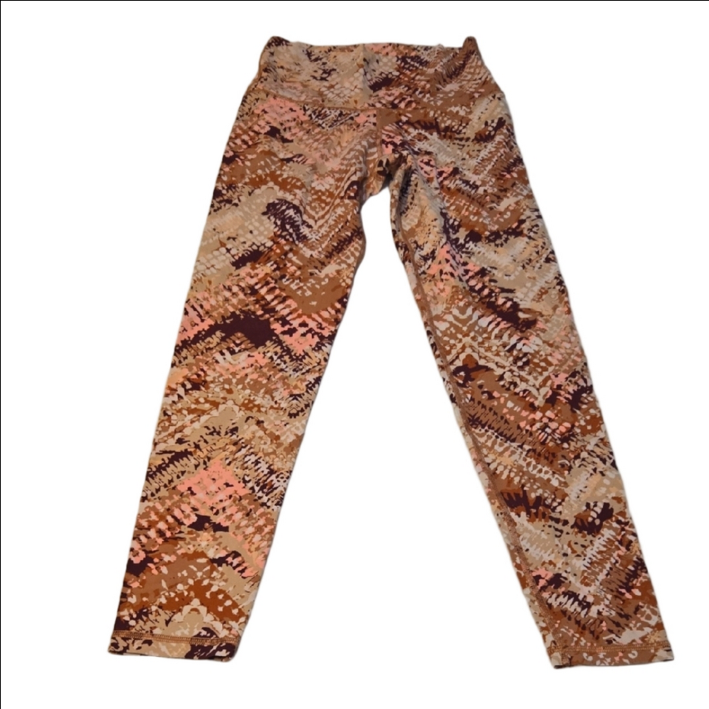 ♡Aerie Girls Multicolor Patterned Leggings Medium